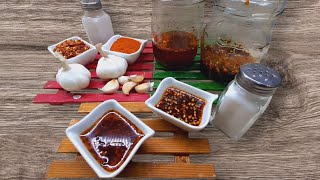 homemade Chilli Oil and sweet And SOUR CHINESE Chilli sauce  Chinese Chilli Sauces [upl. by Ricketts285]