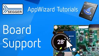 SEGGER emWin AppWizard — How to use BSPs [upl. by Gaiser]