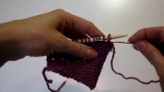 How To Knit Sewn CastOff aka Sewn BindOff [upl. by Aiht]