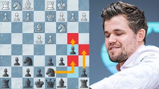 Magnus Carlsen Shows How to Play the Pirc Defense [upl. by Sinylg199]