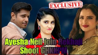 Ayesha Neil join Rekhaji Shoot GHKKPM Show New Promo shoot Big UpdateAyesha Singh Neil Bhatt [upl. by Ardnuhs]