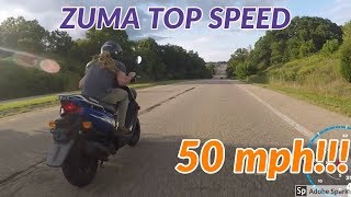 How to make a Yamaha ZUMA faster Zuma top speed [upl. by Emarie330]