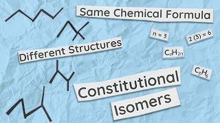 Finding Constitutional Isomers and How to Draw Them  Organic Chemistry [upl. by Gerc]