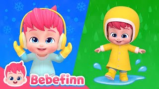 What Are You Wearing Today 👔🧢  EP96  Healthy Habit for Kids  Bebefinn Nursery Rhymes [upl. by Edroi]