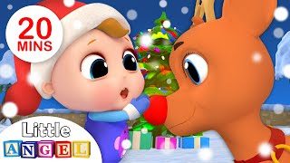 Jingle Bells 🔔 Christmas Song for Kids More Nursery Rhymes by Little Angel [upl. by Andreas945]