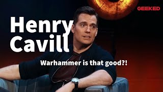 WARHAMMER is that GOOD  Henry Cavill [upl. by Ahsiena]