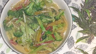 Super Quick Stir Fry Cream Broccoli Sauce Recipe 🥦 [upl. by Redleh]