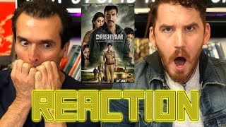 DRISHYAM  Ajay Devgn  Trailer REACTION [upl. by Pliam]