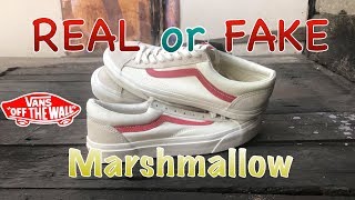 Review EP13 รีวิวVans Style36 Marshmallow Racing Red ของแท้และปลอมต่างกันยังไง มาดูกัน [upl. by Konopka]