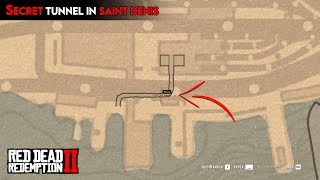 After 5 Years I Found A Hidden Tunnel In Saint Denis  RDR2 [upl. by Madel]