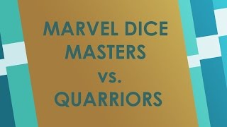 Marvel Dice Masters vs Quarriors  Brettspiel Battlereview [upl. by Faxen]