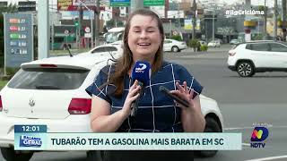 Gasolina aumenta em SC mas Tubarão oferece o litro mais barato [upl. by Nadeau]