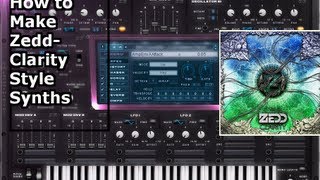 How to Make Zedd  Clarity Arp Melody 6  free Sylenth1 presetmidi [upl. by Brinna603]