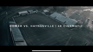 Homer Vs Haynesville  1A State Semifinals  4K Cinematic [upl. by Hock373]