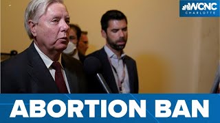 Biden blast Graham on proposed abortion ban [upl. by Glassman737]