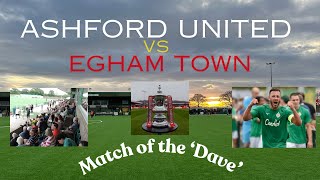 Ashford United V Egham Town Match highlights and post match reaction [upl. by Slotnick]