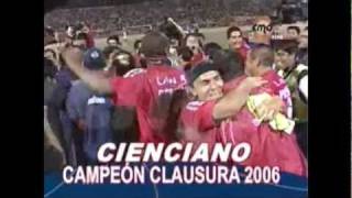 Cienciano 2  1 Universitario  Campeón Clausura 2006 [upl. by Fesoy]