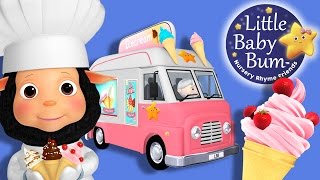 Ice Cream Song  Nursery Rhymes for Babies by LittleBabyBum  ABCs and 123s [upl. by Leigh]