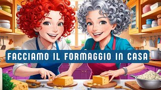 FACCIAMO il FORMAGGIO SENZA CAGLIO ANIMALE con la mia amica Buqe [upl. by Linzy]