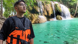 Hiking Hidden Gem Thailand Waterfall Tujuh Tingkat [upl. by Luann]