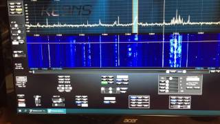 PowerSDR 272 Rev K Now Entire Waterfall moves [upl. by Nosirrah]