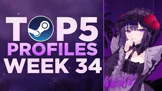 TOP 5 BEST STEAM PROFILES OF THE WEEK  34 [upl. by Nahgeem999]