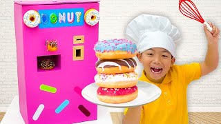 Eric y Charlotte ¡Aventuras en la Cocina 🍩 Aprendiendo a Hacer Donas y Trabajo en Equipo [upl. by Gusella430]