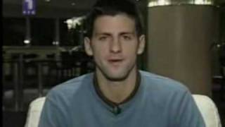 Novak Djokovic Serbian tennis playerKosovo is Serbia [upl. by Ayote]