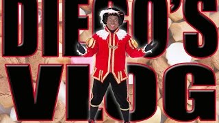 Diego de Coolste Vlog Zwarte Piet 6 Sinterklaas journaal [upl. by Enamrej]