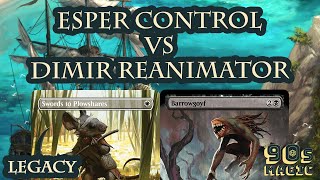 Esper Control vs Dimir Reanimator MTG Legacy [upl. by Aisatana]