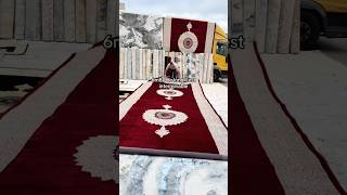 Dernière pièce sur cet immense tapis de 6m80 de long tapis deco decoration halal carpet [upl. by Nhar227]