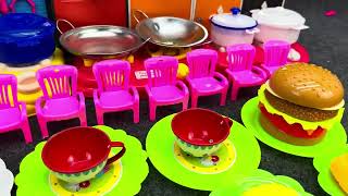 7 Minutes Satisfying with Unboxing Modern Hello Kitty Sanrio Kitchen Set Most ASMR Tiny Kitchen Set [upl. by Eleazar712]