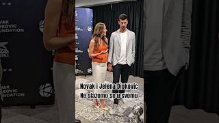 Novak i Jelena Djokovic Ne slazemo se u svemu novakdjokovic jelenadjokovic [upl. by Urian]