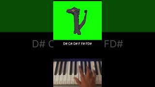 Toothless meme piano tutorial shorts [upl. by Vinson927]