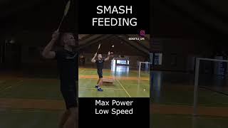 Badminton Smash Feeding 2 VERSIONS [upl. by Demaria88]