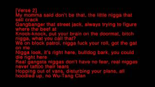 Schoolboy Q gangsta lyric [upl. by Ingrim]