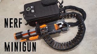 Nerf Rival Minigun 20 roundssec 2000 round capacity [upl. by Hsiekal]