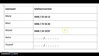 Oefen op luisteren  telefoonnummer  Breakthrough 11 nt2 learndutch [upl. by Afton]