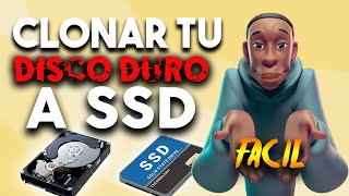 ¿Cómo clonar un disco duro a SSD sin instalar el sistema operativo [upl. by Enoyrt]