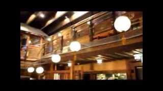 Gonpachi NishiAzabu 権八 西麻布 和モダンな店内 Nov2013 [upl. by Rehnberg]