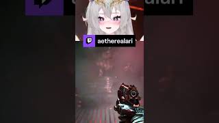 WHAT  aetherealari on Twitch [upl. by Atilef176]