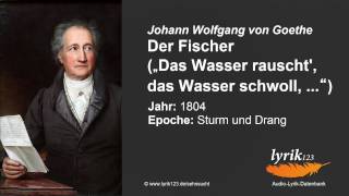 Johann Wolfgang von Goethe Der Fischer 1804 [upl. by Glynda]