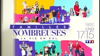 Familles Nombreuses la vie en XXL  lundi 607 à 17h15 sur TF1 [upl. by Alan]