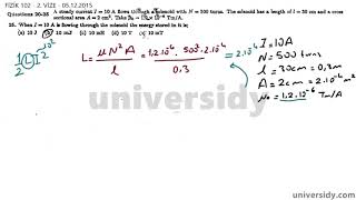 Elektrik ve Manyetizma Fizik 2 Vize 2 Soru 25 [upl. by Ravid]