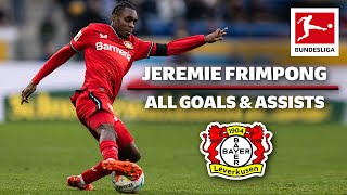 Jeremie Frimpong  All Goals and Assists [upl. by Zohara]