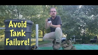 How to Install a Tank Vent on Underground Water Cistern [upl. by Franci]