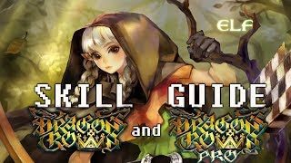 Dragons Crown Skill Guide for Elf [upl. by Aleik]