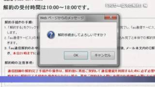 ソニー quotReaderquot（リーダー） 3G接続サービスの解約手順 [upl. by Kameko]