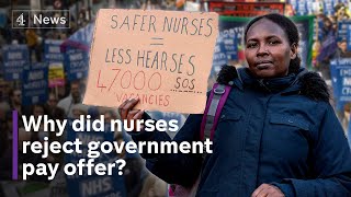 Nurses to strike again after voting against government’s pay offer [upl. by Neila715]