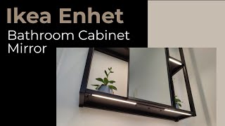 Ikea Enhet Cabinet Mirror [upl. by Hadihsar]